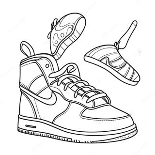 Sneaker Målarbilder