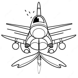F18 Jaktplan Målarbild | F18 Jaktflygplan målarbild