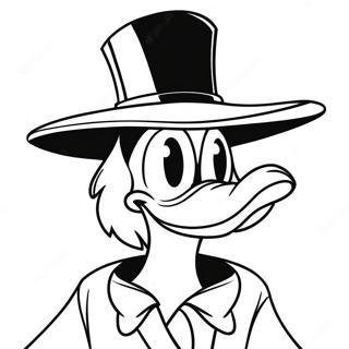 Daffy Duck färgläggningssida | Daffy Duck målarbild
