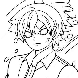 Todoroki målarbild | Todoroki målarbild