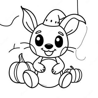 Halloween Stitch färgläggning | Halloween Stygn målarbild