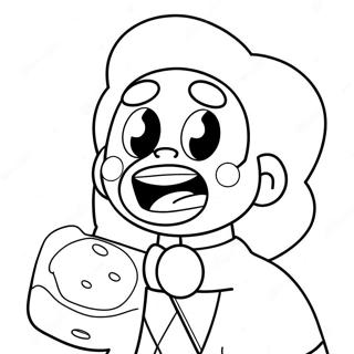 Steven Universe Färgläggningssida | Steven Universe målarbild