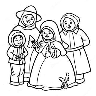 Las Posadas Målarbild | Las Posadas målarbild