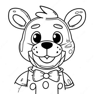 Chica FNAF Målarbild | Chica FNAF målarbild