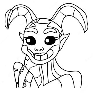 Siren Head målarbild | Siren Head målarbild