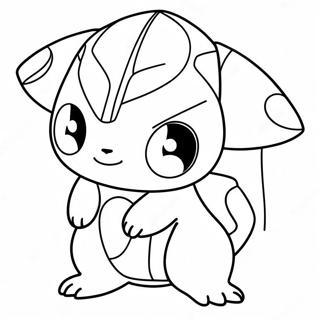Start Pokémon Färgläggningssida | Start Pokémon målarbild