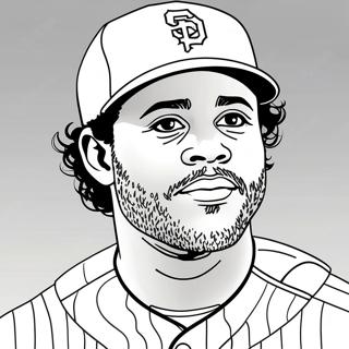 Fernando Tatis Jr Målarbild | Fernando Tatis Jr målarbild