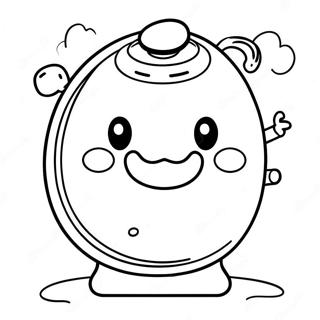 Tamagotchi Målarbild | Tamagotchi målarbild
