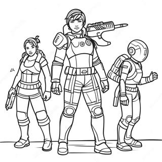 Apex Legends Målarbild | Apex målarbild