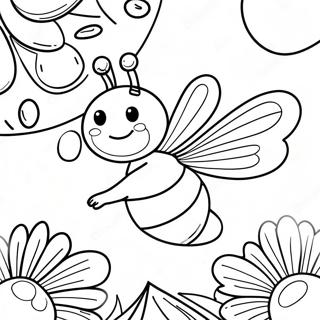 Surrande Bi Flygande Målarbild | Bi Filmen målarbild