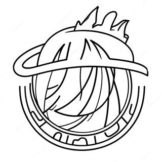 Miami Heat Logotyp Målarbild | Miami Heat målarbild