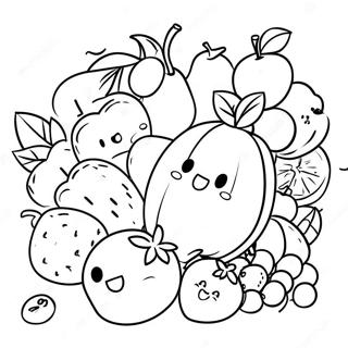 Episk Blox Fruits Äventyr Målarbild | Blox Fruits målarbild