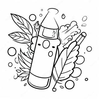 Drogstoner färgläggningssida | Drog Stoner målarbild