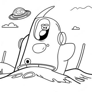 Futurama Målarbild | Futurama målarbild