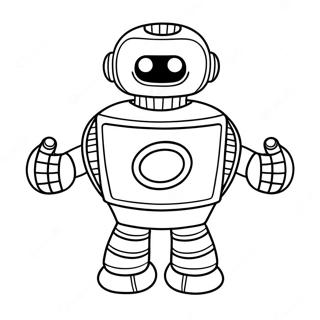 Bender Robot Målarbild | Futurama målarbild