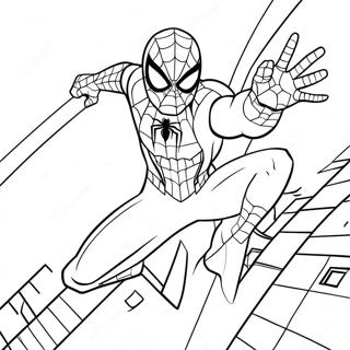 Ultimate Spider Man Målarbild | Ultimate Spider Man målarbild