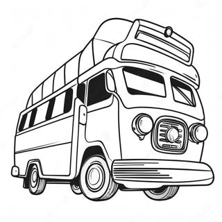 Färgglad Jeepney i Filippinerna Målarbild | Filippinerna målarbild