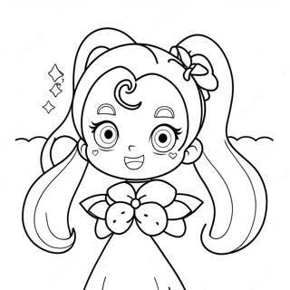 Precure målarbild | Precure målarbild