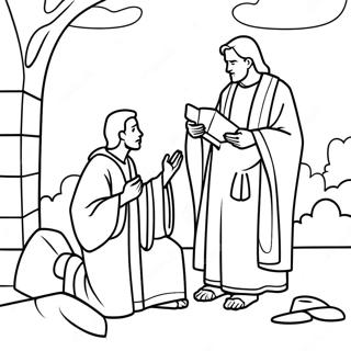 LDS Nya Testamentet Målarbild | LDS Nya Testamentet målarbild