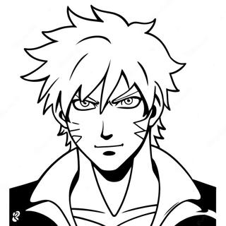 Ichigo Kurosaki färgläggningssida | Ichigo målarbild