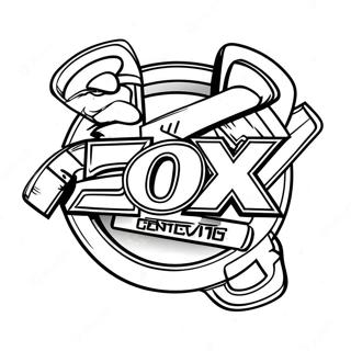 20th Century Fox Logotyp Målarbild | 20th Century Fox målarbild