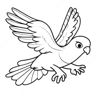 Jet the Hawk Flygande Målarbild | Jet höken målarbild