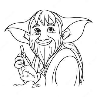 Hobbit Målarbild | Hobbit målarbild