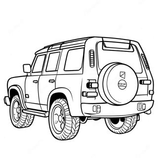 SUV Målarbild | SUV målarbild