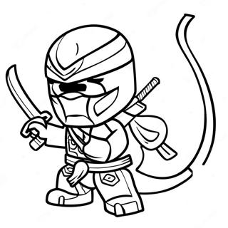 Ninjago Serpentine Målarbild | Ninjago Serpentine målarbild