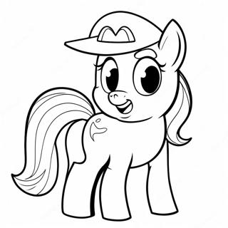 Applejack Målarbild | Äppeljack målarbild