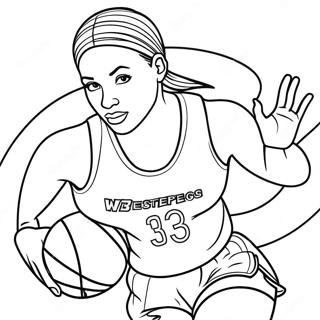 WNBA Målarbild | WNBA målarbild