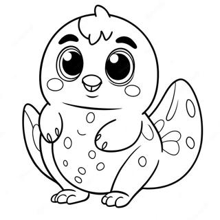 Hatchimals Målarbild | Hatchimals målarbild