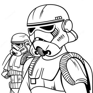 Star Wars Bad Batch färgläggningssida | Star Wars Bad Batch målarbild