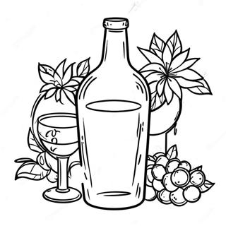 Alkoholmarkörer läggsida | Alkohol Markörer målarbild
