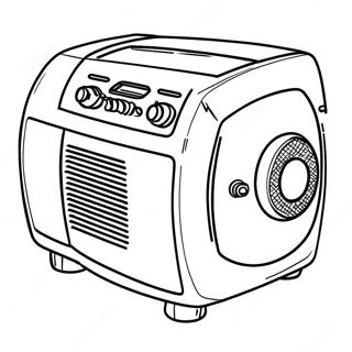 Generator Målarbok | Generator målarbild