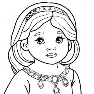7-åriga Flickors Prinsessa Målarbild | för 7-åriga flickor målarbild