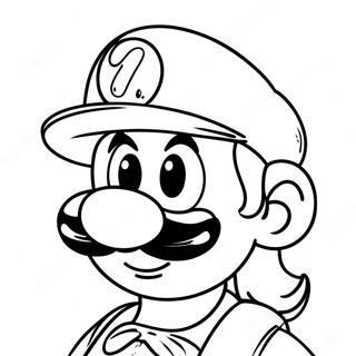 Mario Ansikte Målarbild | Mario Ansikte målarbild