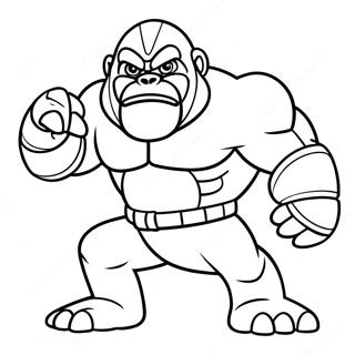Optimus Primal Målarbild | Optimus Primal målarbild