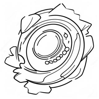Dynamisk Spryzen Beyblade i strid färgläggningssida | Spryzen Beyblade målarbild