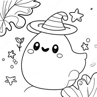 Halloween Squishmallow Målarbilder