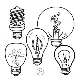 Elektricitet färgläggningssida | El målarbild