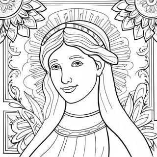 Lugn bibelvers färgläggningssida | Bibel Frid målarbild