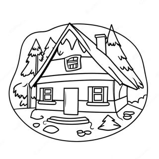 Great Wolf Lodge Logotyp Färgläggningssida | Great Wolf Lodge målarbild