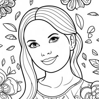 Lainey Wilson Färgläggningssida | Lainey Wilson målarbild