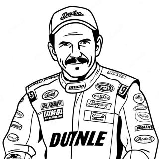 Dale Earnhardt Målarbild | Dale Earnhardt målarbild