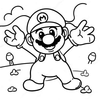 Super Mario Odyssey Målarbilder