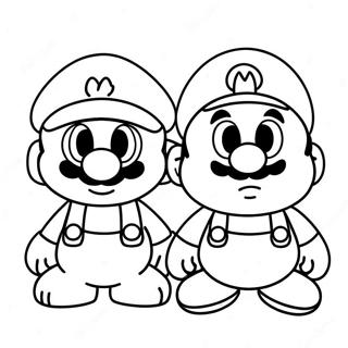 Cappy och Mario äventyr färgläggningssida | Super Mario Odyssey målarbild