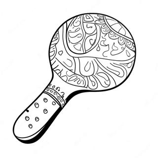 Maracas Målarbild | Maracas målarbild