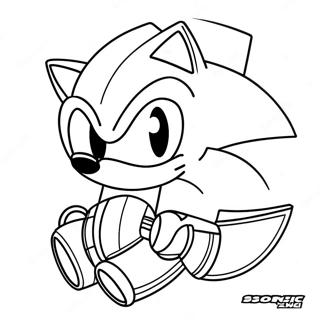 Lego Sonic färgläggningssida | Lego Sonic målarbild