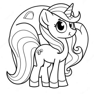 Prinsessan Luna målarbild | Prinsessan Luna målarbild